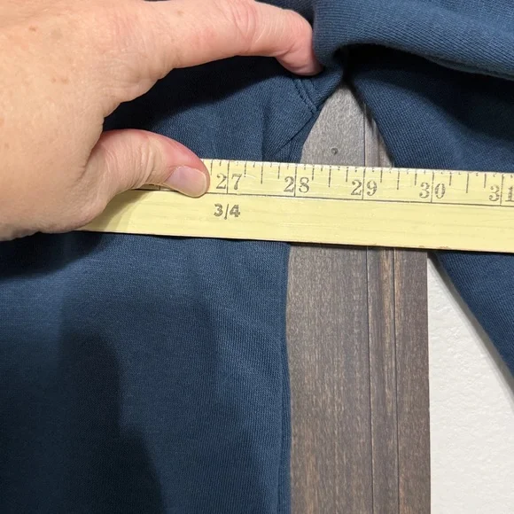 Nike Women’s NWT oversized Navy Hoodie Sweatshirt XL‎ - Picture 7 of 8